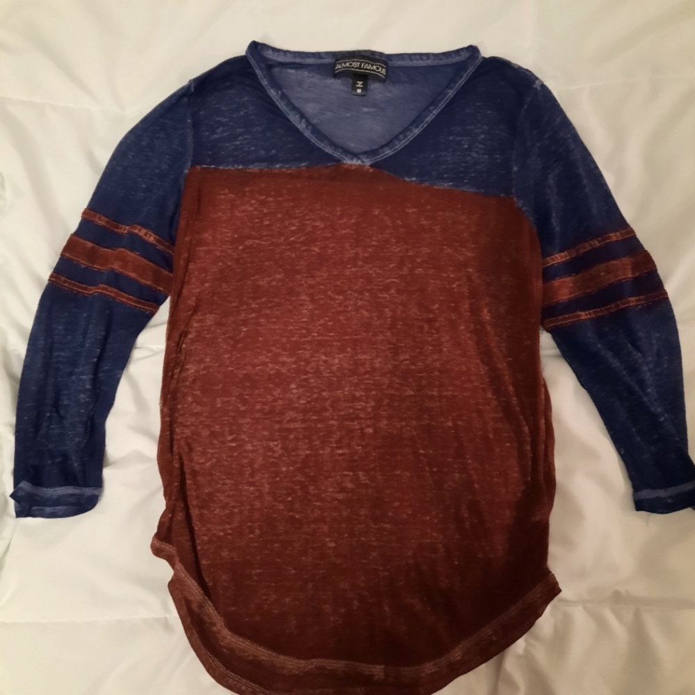 ❤️ Almost Famous sheer shirt size M